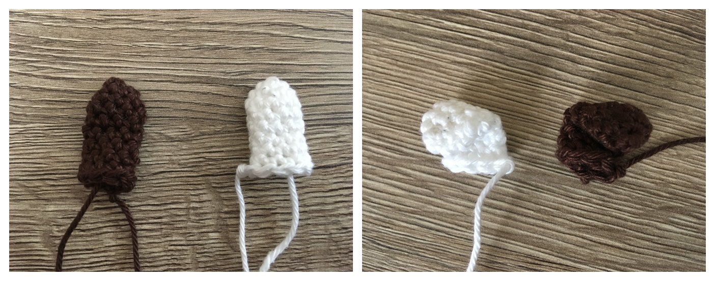 Blog-Inhaltsbild für 'Eisbecher mit Hund, kostenlose Häkelanleitung'